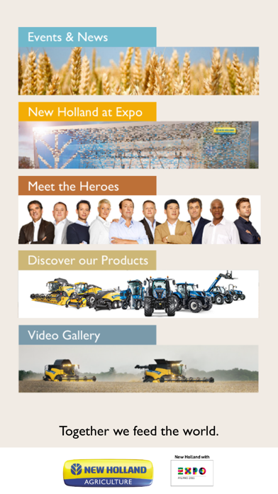 How to cancel & delete New Holland Agriculture Expo Milano 2015 Official app from iphone & ipad 1