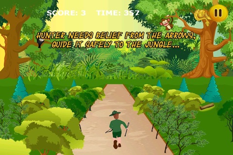 Hunter Runner Games - Endless Jungle Speedy Rush LX screenshot 2