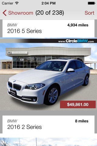 Circle BMW DealerApp screenshot 2