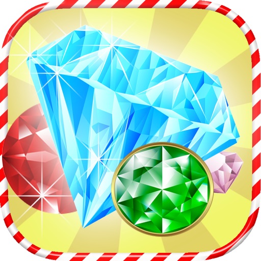 3D Candy Gem Blitz - Crush 3 jewels to match