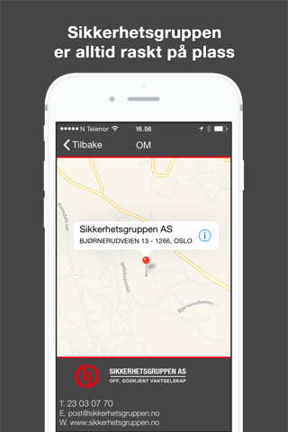Sikkerhetsgruppen nødalarm screenshot 3