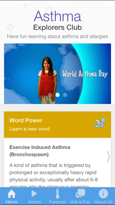 How to cancel & delete Asthma Explorers Club from iphone & ipad 1