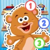 Kids Toys Puzzle Teach me Tracing and Counting - Learn about teddy bears and dolls for boys and girls