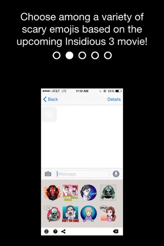 Insidious: The Last Key Emoji screenshot 2