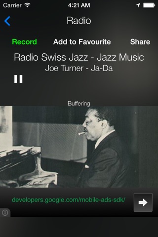 Jazz Music Radio Recorder screenshot 2