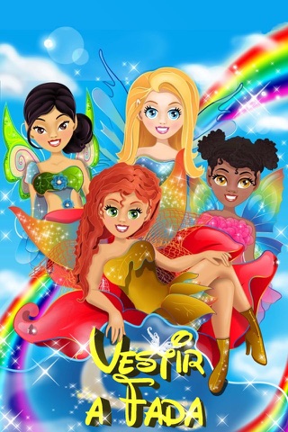 Fairy Dress Up Games with Fashion Princess for Girls HD screenshot 2