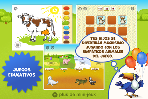 Zoo Playground - Games with animated animals for kids screenshot 4