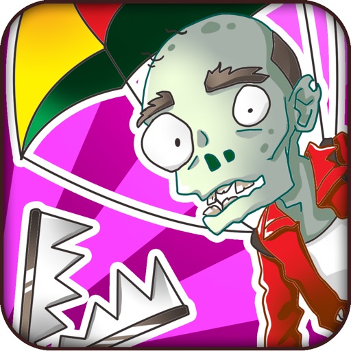 Amazing Zombie Parachute Invasion Free - Infection From The Sky icon
