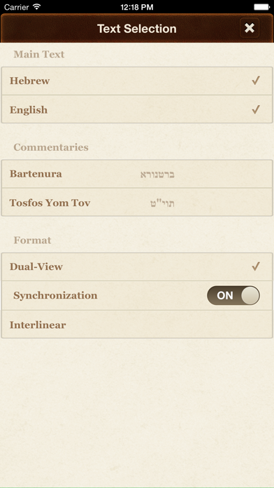 iMishna Screenshot 2