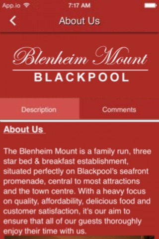 Blenheim Mount B&B screenshot 2