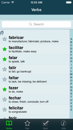 Portuguese Verbs +