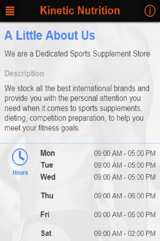 Kinetic Nutrition screenshot 2