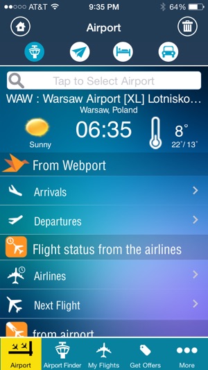 Warsaw Chopin Airport + Flight Tracker Wizz WAW(圖2)-速報App