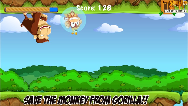 Monkey Hero Run - Jump and Attack in the Amazing Jungle Safari screenshot-4