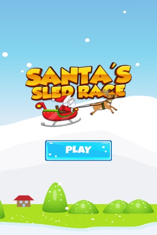 Santa's Sled Race: Free Edition screenshot 4