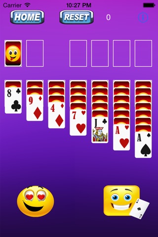 ` A Emoji Solitaire Game screenshot 2