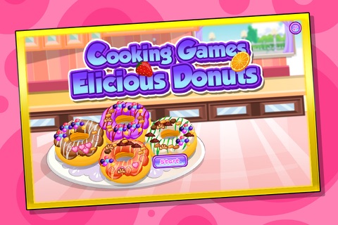 Cooking Games-delicious donuts screenshot 2