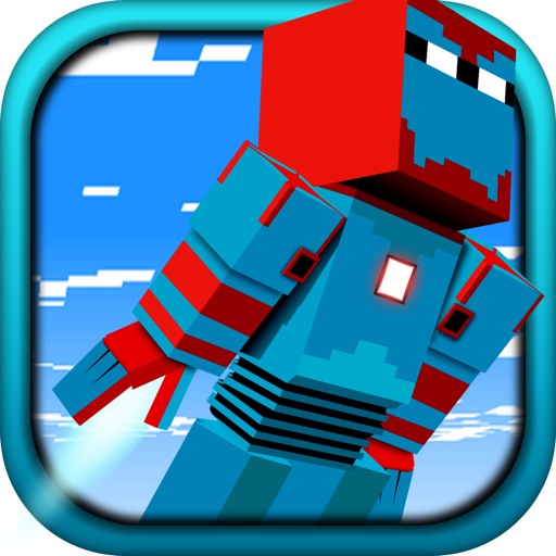 Jump Iron Robot - Pixel Steel Jumper FREE icon