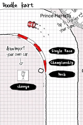 Doodle Car Racing Multiplayer Ad Free screenshot 2