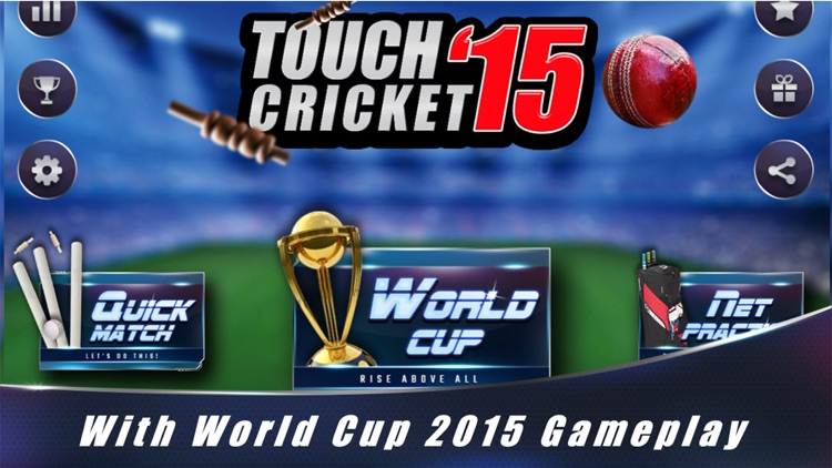 Touch Cricket : 2015 World Cup tournament live score screenshot-3