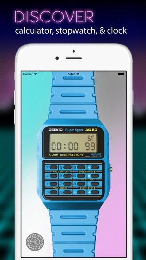 Geek Watch - Retro Calculator Watch(圖4)-速報App