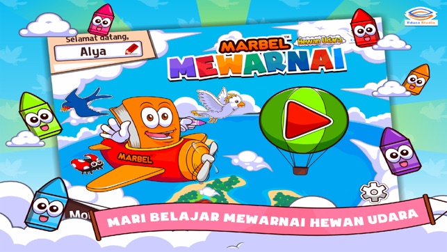 Marbel Mewarnai Hewan Udara(圖1)-速報App