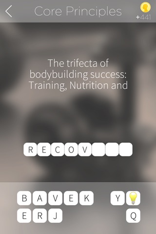 Bodybuilding and Weight Lifting Quiz - Strength Training for Building Muscle screenshot 3