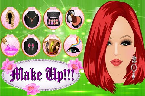 Girls Party Dress Up and Make Up Game screenshot 3