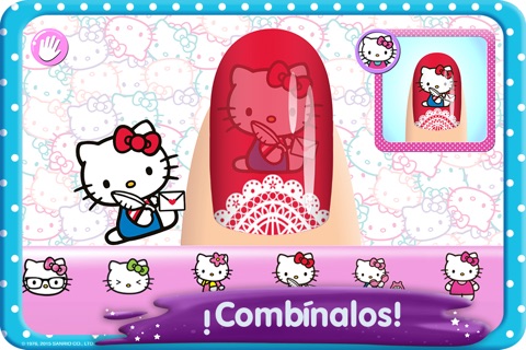 Hello Kitty Nail Salon screenshot 3