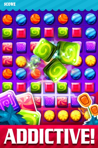 Candy Pop Puzzle 2015 - Soda Match 3 Candies Game For Children HD FREE screenshot 3