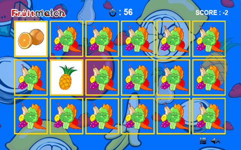 Fruit Matching Games : Learn convenient for Kids Free screenshot 3