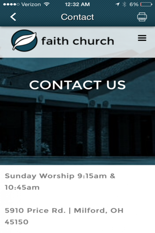 Faith Church Milford screenshot 2