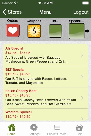 Al's Pizza Norridge screenshot 3