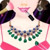 Art Diy Salon-Necklace,Bracelet,Ring,Earrings:Kids Game HD