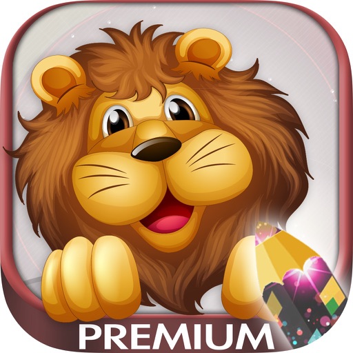 Paint animals magic - Zoo coloring pages - Premium icon