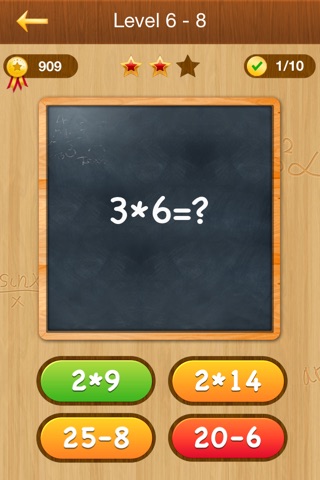 Math Master PRO - education arithmetic puzzle games, train your skills of mathematics screenshot 2