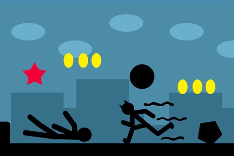 Stickman Avoids Objects - Make Them Jump And Escape screenshot 2