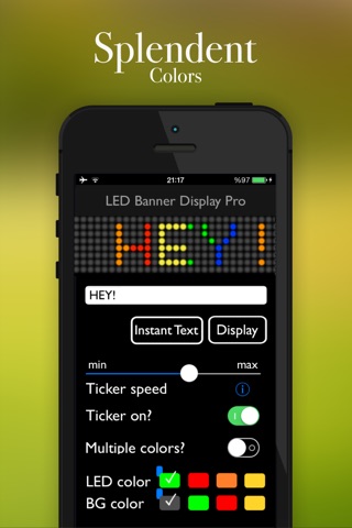 iLED - Scrolling LED Banner screenshot 2