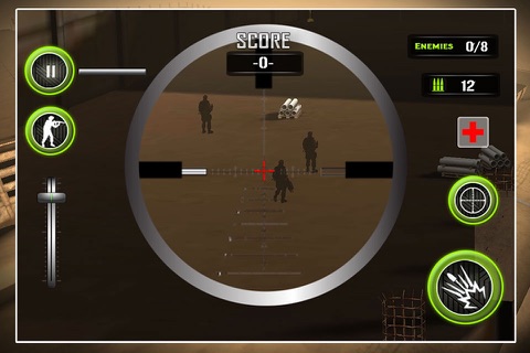 Black Ops Desert War Angry Sniper 3D - FPS Shooter Game screenshot 4