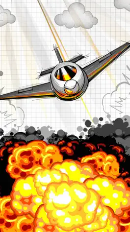 Game screenshot Bomber - The Game Where Paper Plane Drops Bombs On Objects In Notebook mod apk