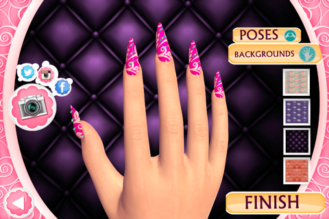 Nail Makeover 3D Beauty Salon: DIY Fancy Nails Spa Manicure screenshot 2