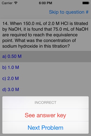 Chemistry SAT II Prep Lite screenshot 3