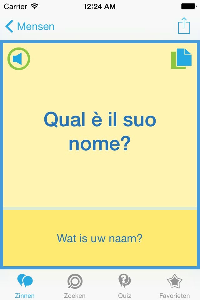 Italian Phrasebook - Travel in Italy with ease screenshot 3
