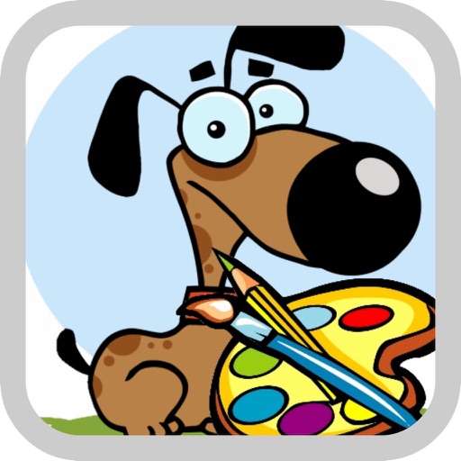 Coloring for Kids 1 - Fun color & paint on drawing game for boys & girls