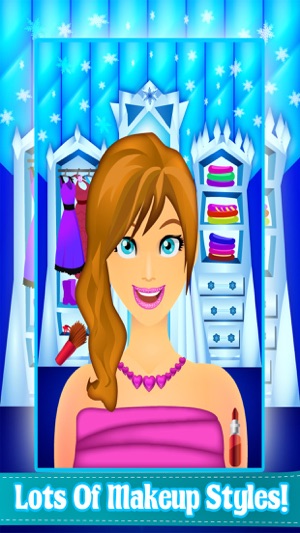 Ice Movie Princess Style Fashion Dress Up & Makeover Spa Gam(圖4)-速報App