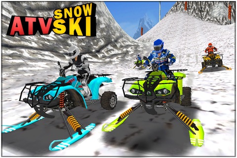 ATV Snow Ski Racing screenshot 4