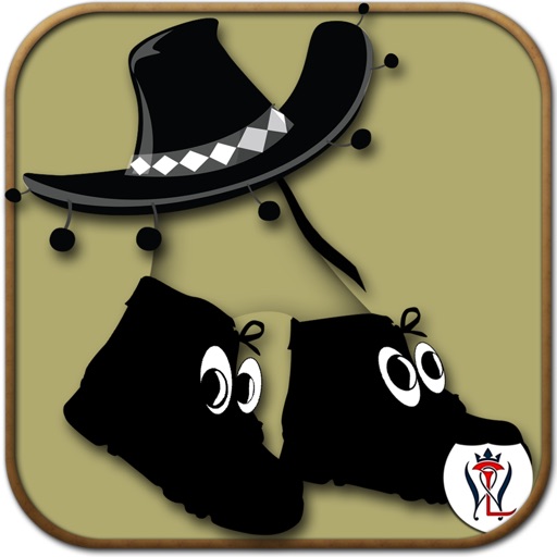 An Invisible cow boy Runner Icon