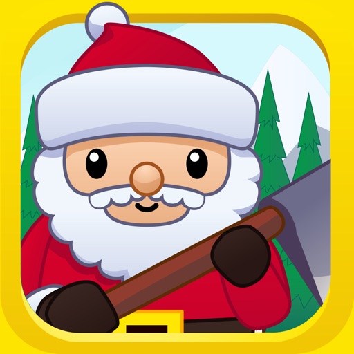 Santa's Christmas Tree Chop featuring Jingle Bells Dubstep Remix iOS App