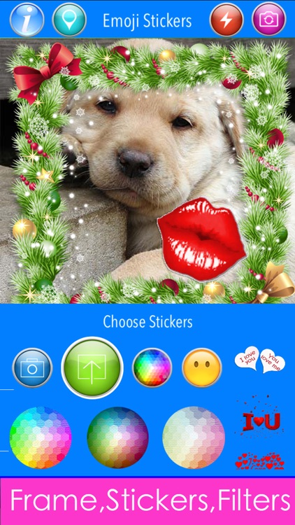 Emoji Stickers Camera (Photo Effects + Camera + Stickers + Emoji + Fun Words Meme) screenshot-3