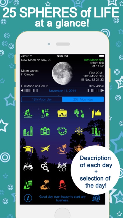 Lunarist Lunar calendar. Horoscope & astrology